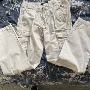 Hollister Light tan cargo pants